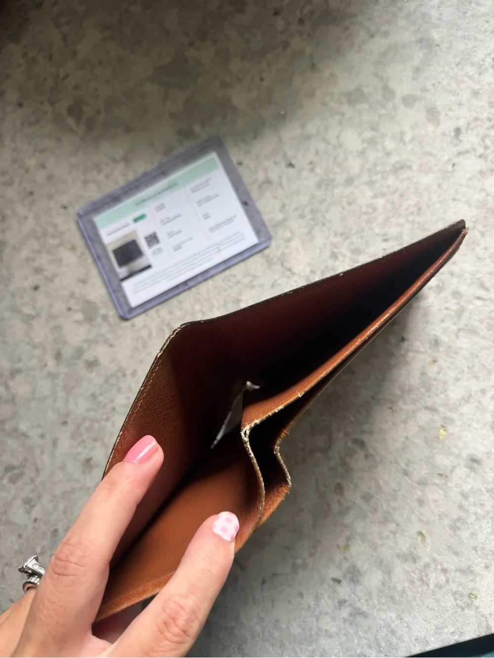 Louis Vuitton Monogram Bifold Wallet with  Certificate of Authenticity